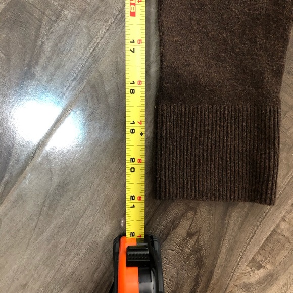 DONATED Soft comfy brown cardigan - Picture 8 of 13